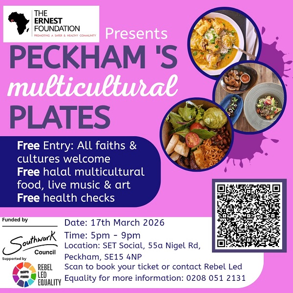 THE ERNEST FOUNDATION Presents PECKHAM’S multicultural PLATES